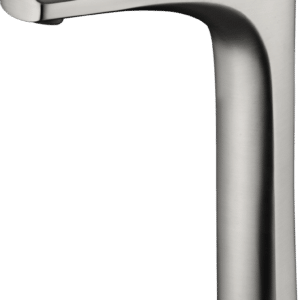 Monomando lavabo alto acero inox. S.316 serie Delos