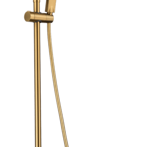 CONJUNTO DE DUCHA TERMOSTÁTICA "ART" ORO CEPILLADO