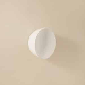 COLGADOR GEYSER blanco mate