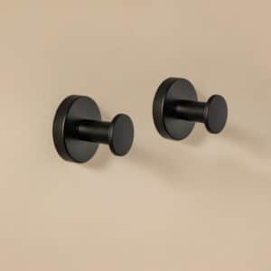 Colgador x 2 Start NEGRO MATE