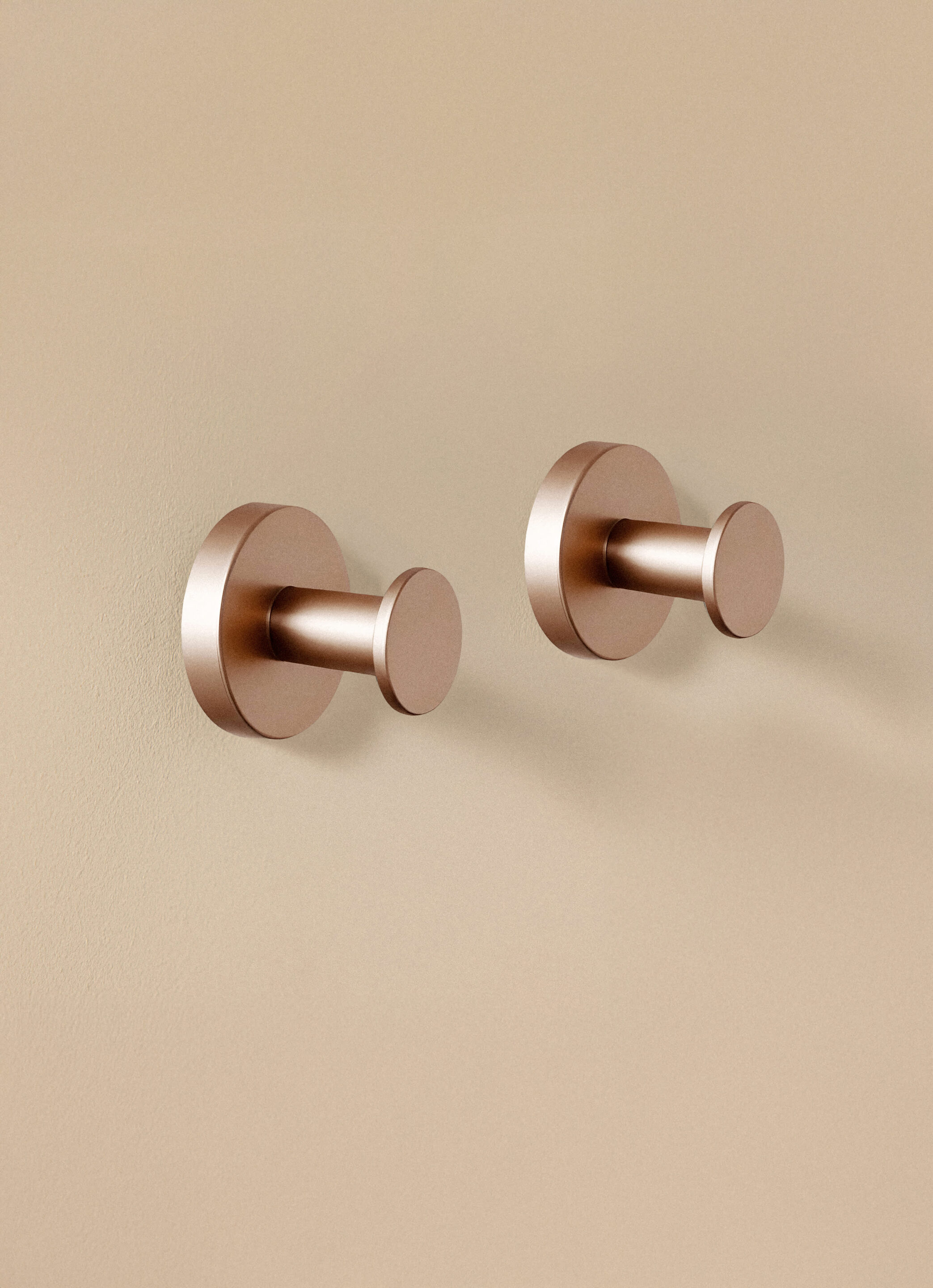 Colgador x 2 Start COBRE MATE