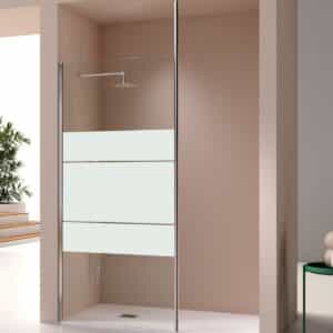 Fijo mampara Fresh Levante 120-121cm