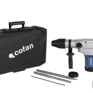 Taladro martillo perforador | 1500W SDS MAX| Martillo rotativo 1500 W | Perforador de percusión 12 J